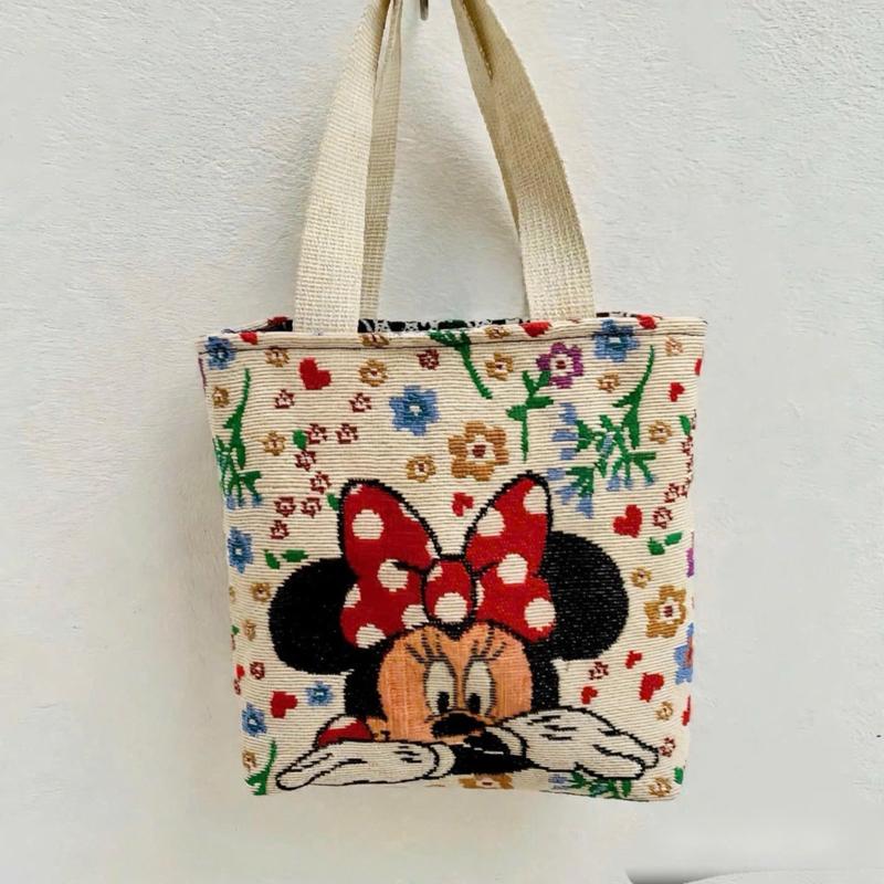 Túi thổ Cẩm size 20 x 23 hình hoạt hình dễ thương