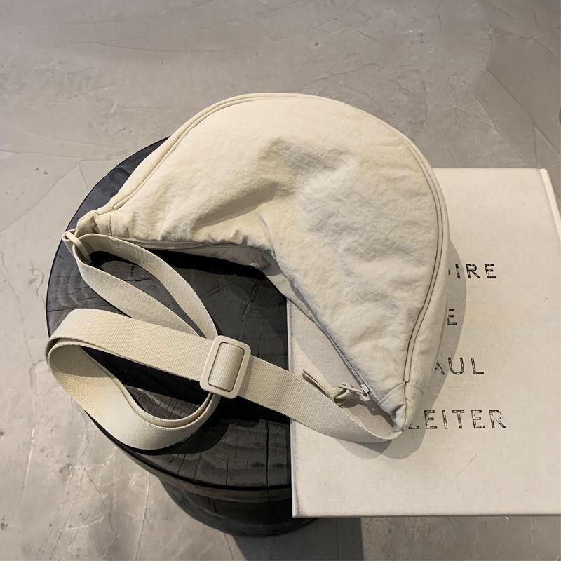 Túi Bánh Bao Vải Bố Cho Nữ, Túi Thời Trang Chống Thấm Nước, Nylon Ins Messenger Túi Đeo Vai Túi Đeo Chéo