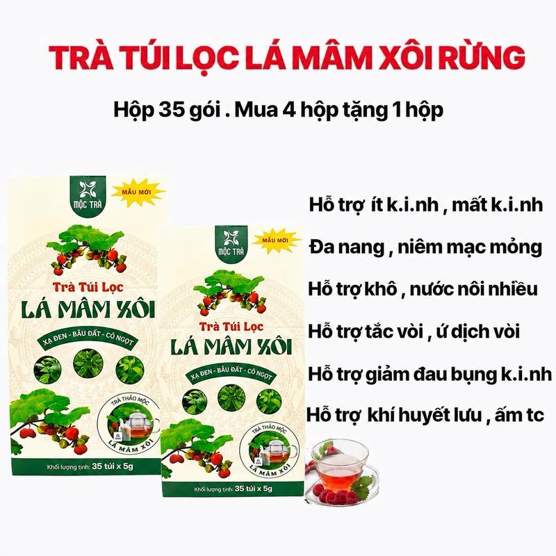 Trà Mâm Xôi Bốn Vị Thơm Ngọt