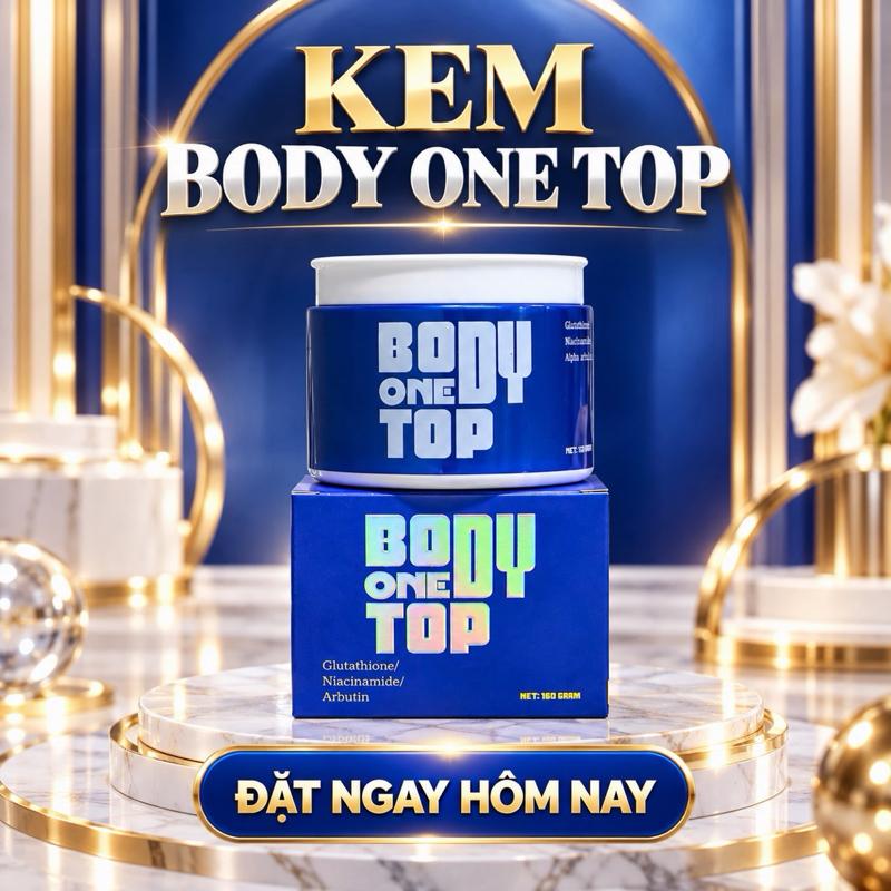 1 Kem Body One Top Thanh Tô Cosmetic 160gr Dưỡng Da Body Làm Đẹp Da