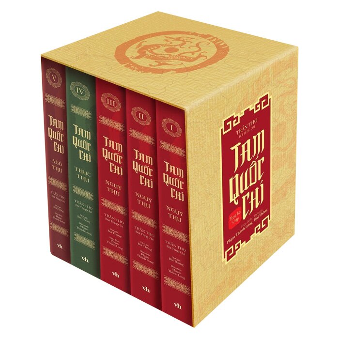 Boxset Tam Quốc Chí Bộ 5 Tập