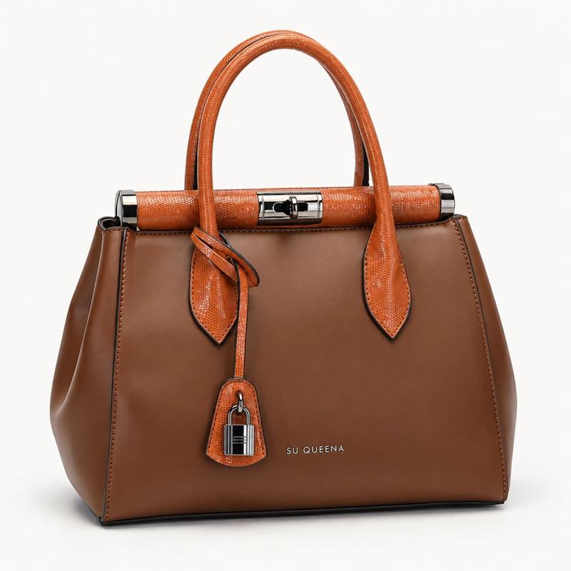Túi xách Suqueena London Mayfair 2896 kèm ví pouch đồng màu